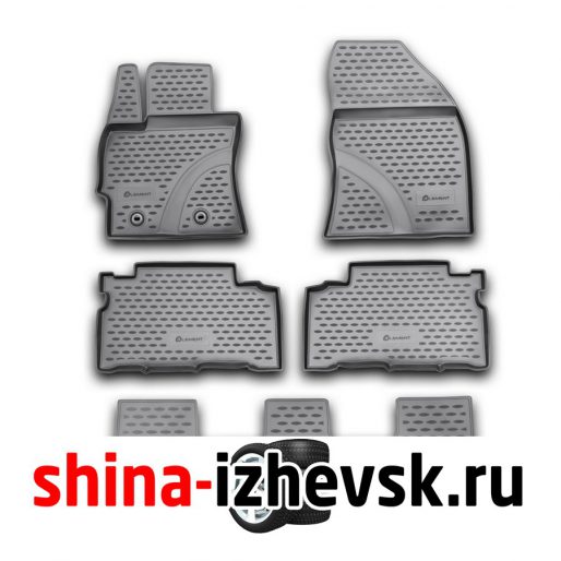 Коврик Autofamily коврик в салон полиуретановый черный для TOYOTA Verso рестайлинг 2013- в Ижевске